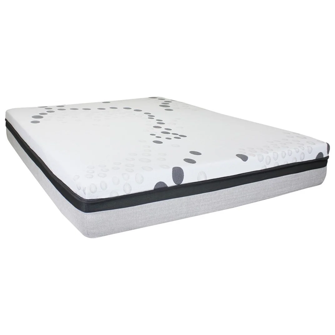 BedTech Jasper LAT1066 King 10" Memory Foam Mattress Mueller